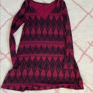 Express long sleeve shift dress.